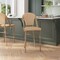 Flash Furniture Lourdes Stackable IndoorOutdoor French Bistro 26 Counter Hght Stool, NaturalWht and Lght Natural SDA-AD642001-F-CS-NATWH-LTNAT-GG - alternate 8